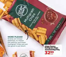 Food Lover's Market Urban Pantry Multigrain Chips Assorted 85g/120g offer