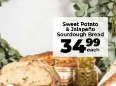 Food Lover's Market Sweet Potato & Jalapeño Sourdough Bread offer