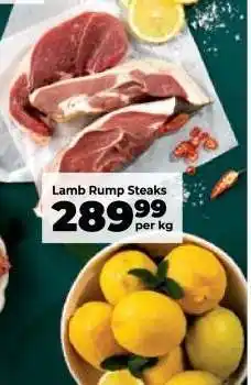Food Lover's Market Lamb Rump Steaks offer