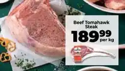 Food Lover's Market Beef Tomahawk Steak offer