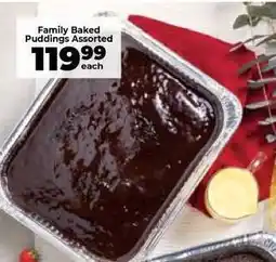 Food Lover's Market Family Baked Puddings Assorted offer