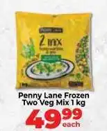 Food Lover's Market Penny Lane Frozen Two Veg Mix 1 kg offer