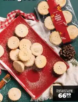 Food Lover's Market Food Lover's Large Fruit Mince Pies 6s offer