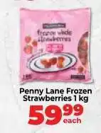 Food Lover's Market Penny Lane Frozen Strawberries 1 kg offer