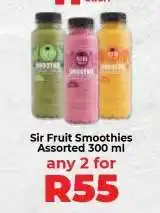 Food Lover's Market Sir Fruit Smoothies Assorted 300 ml offer
