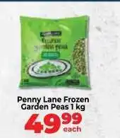 Food Lover's Market Penny Lane Frozen Garden Peas 1 kg offer