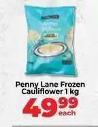 Food Lover's Market Penny Lane Frozen Cauliflower 1 kg offer