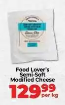 Food Lover's Market Food Lover’s Semi-Soft Modified Cheese offer