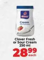 Food Lover's Market Clover Fresh or Sour Cream offer