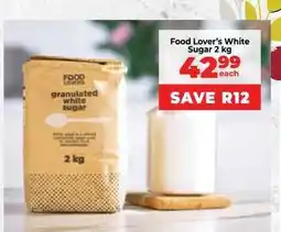 Food Lover's Market Food Lover's White Sugar 2 kg offer