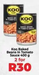 Food Lover's Market Koo Baked Beans in Tomato Sauce 400 g offer