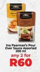 Food Lover's Market Ina Paarman's Pour Over Sauce Assorted offer