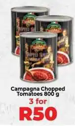 Food Lover's Market Campagna Chopped Tomatoes 800 g offer