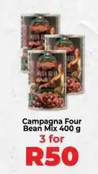 Food Lover's Market Campagna Four Bean Mix 400 g offer