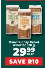 Food Lover's Market Danvita Crisp Bread Assorted 130 g offer
