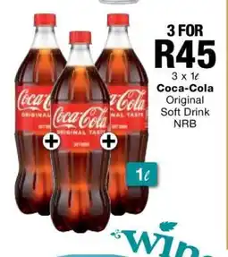 Checkers Coca-Cola Original Soft Drink NRB offer