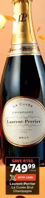 Checkers Laurent-Perrier La Cuvée Brut Champagne offer