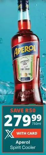 Checkers Aperol Spirit Cooler offer