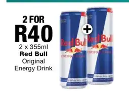 Checkers RED BULL Original Energy Drink offer