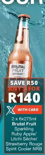 Checkers Brutal Fruit Sparkling offer