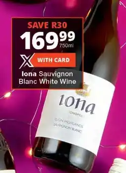 Checkers Iona Sauvignon Blanc White Wine offer