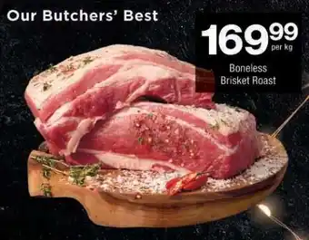 Checkers Boneless Brisket Roast offer