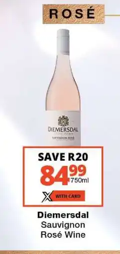 Checkers Diemersdal Sauvignon Rosé Wine offer