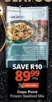 Checkers Cape Point Frozen Seafood Mix offer