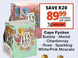Checkers Cape Fynbos offer