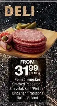 Checkers Feinschmecker Salami offer