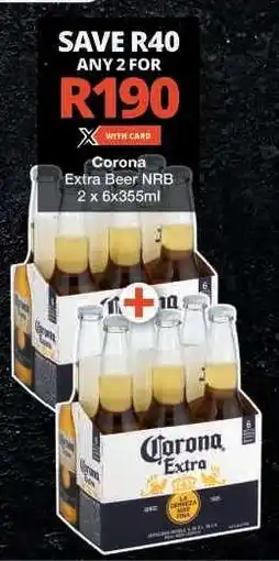 Checkers CORONA Extra Beer Nrb offer