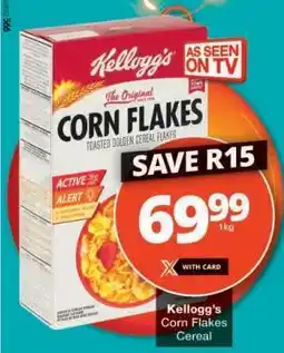 Checkers Kellogg's Corn Flakes Cereal offer