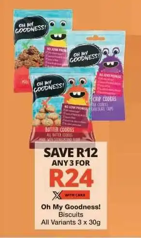 Checkers Oh My Goodness! Biscuits offer