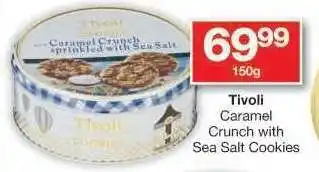 Checkers Tivoli Caramel Crunch with Sea Salt Cookies offer