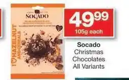 Checkers Socado Christmas Chocolates offer