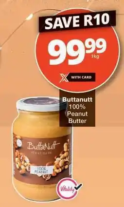 Checkers Buttanutt 100% Peanut Butter offer