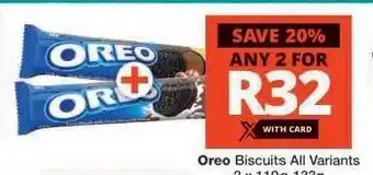 Checkers Oreo Biscuits All Variants offer