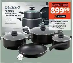 Checkers Quisimo Pressed Aluminium Cookware Set - 7-Piece offer