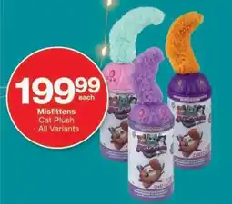 Checkers Misfittens Cat Plush offer