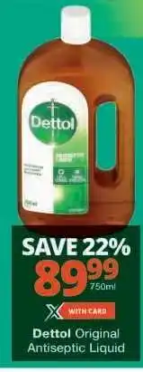 Checkers Dettol Original Antiseptic Liquid offer