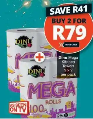 Checkers Dinu Mega Kitchen Towels offer