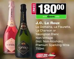Spar Tops J.C. Le Roux offer