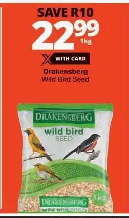 Checkers Drakensberg Wild Bird Seed offer