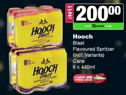 Spar Tops Hooch Blast Flavoured Spritzer offer