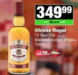 Spar Tops CHIVAS REGAL offer