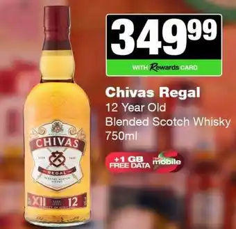 Spar Tops CHIVAS REGAL offer