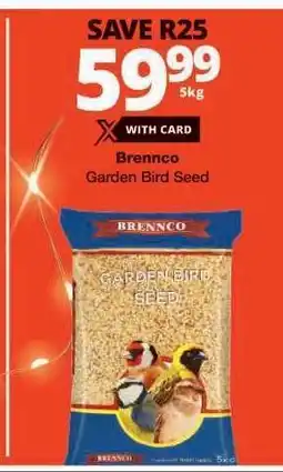 Checkers Brennco Garden Bird Seed offer