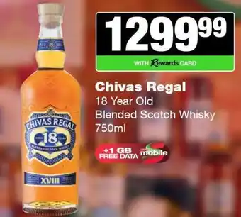 Spar Tops CHIVAS REGAL offer