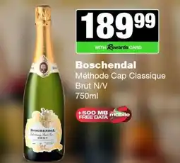Spar Tops Boschendal Méthode Cap Classique Brut N/V offer