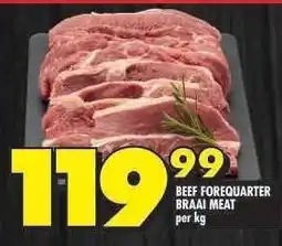 Shoprite Beef Forequarter Braai Meat offer